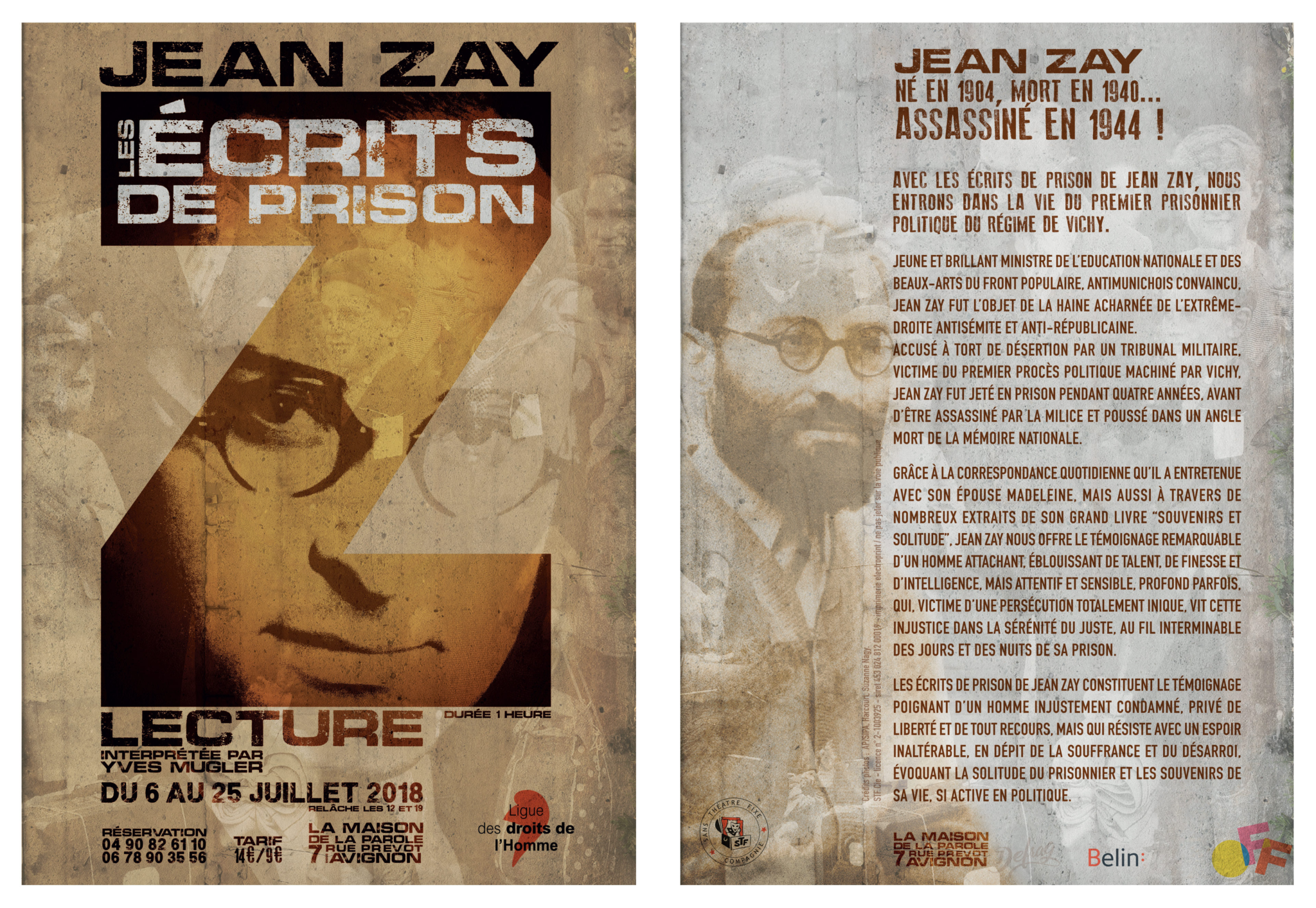 Les Écrits de Prison, de Jean Zay - Licra - Antiraciste depuis 1927