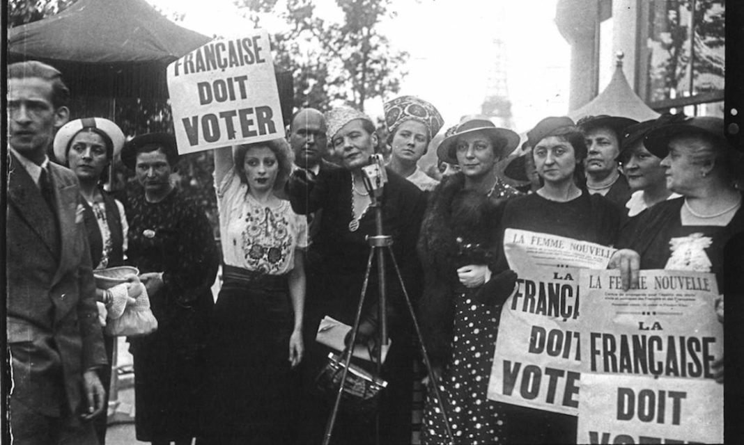 Jour Combat Avril Les Femmes Obtiennent Le Droit De Vote En France Licra